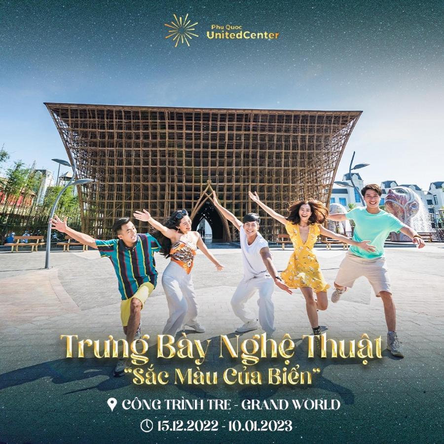 Bistro Hotel Grand World Phu Quoc Buitenkant foto